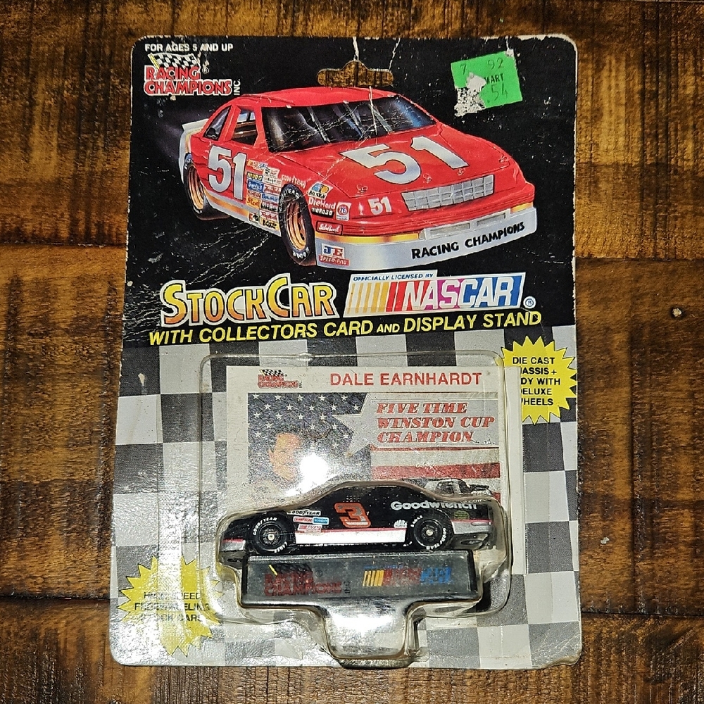 Racing Champions NASCAR Stock Car with Display Stand